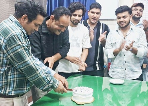 A joint cake cutting ceremony was organised on World Pharmacist Day.