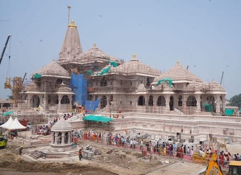 Ram Mandir pinnacle of Sanatan has risen through five years of ceaseless dedication