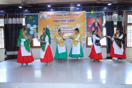Inspired the girl students to speak and write Sanskrit.
