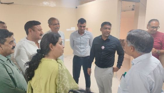 The old building of the Civil Hospital was inaugurated without starting the emergency