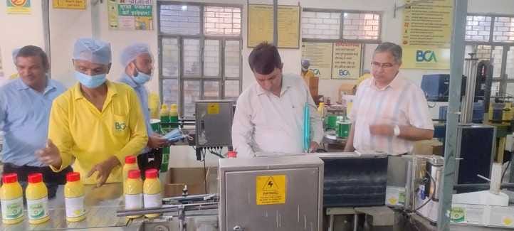The central and state government teams jointly inspected the shops.