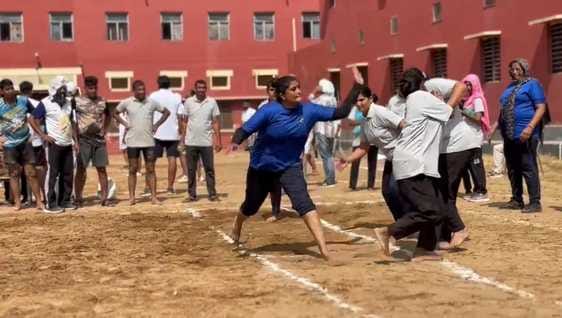 Rohit from Ambala and Vaishali from Gurugram were crowned the best athletes.