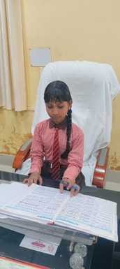 Dimple became BSA for a day and taught the lesson of honesty.