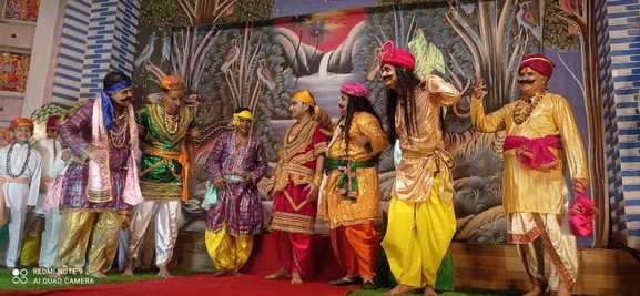 Enthralled by the drama of Sita's birth