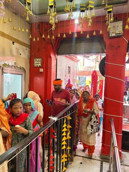 Devotion overflowed at the Badi Kali Ji Temple