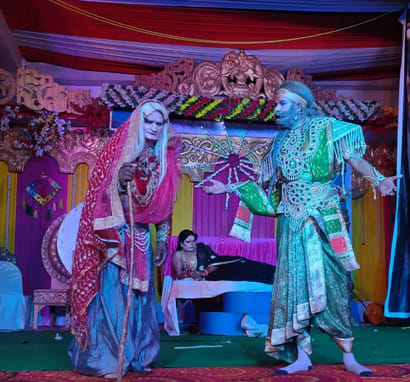 Kaikeyi lay in anger, Rama had to go to the forest.