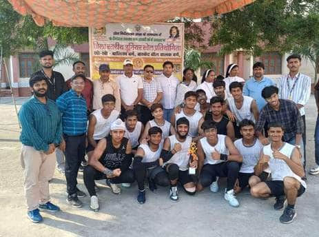Basketball: Sacred Heart Convent School team hoisted the flag