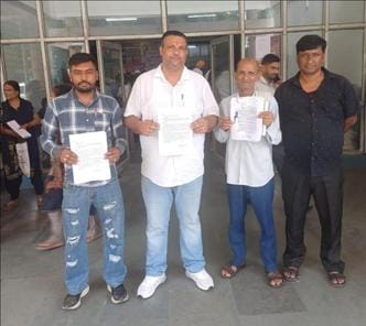 The Sarpanch of Tigra village has been accused of embezzlement.