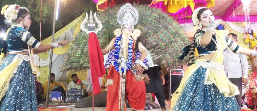 The breaking of the bow and the dialogue between Parashurama thrilled everyone.