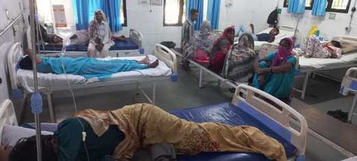 Outbreak of viral fever in the district, two dengue suspects found