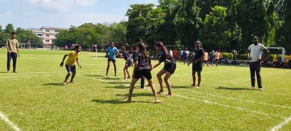 Aryan won the 100m race and Sanjana won the 1500m race