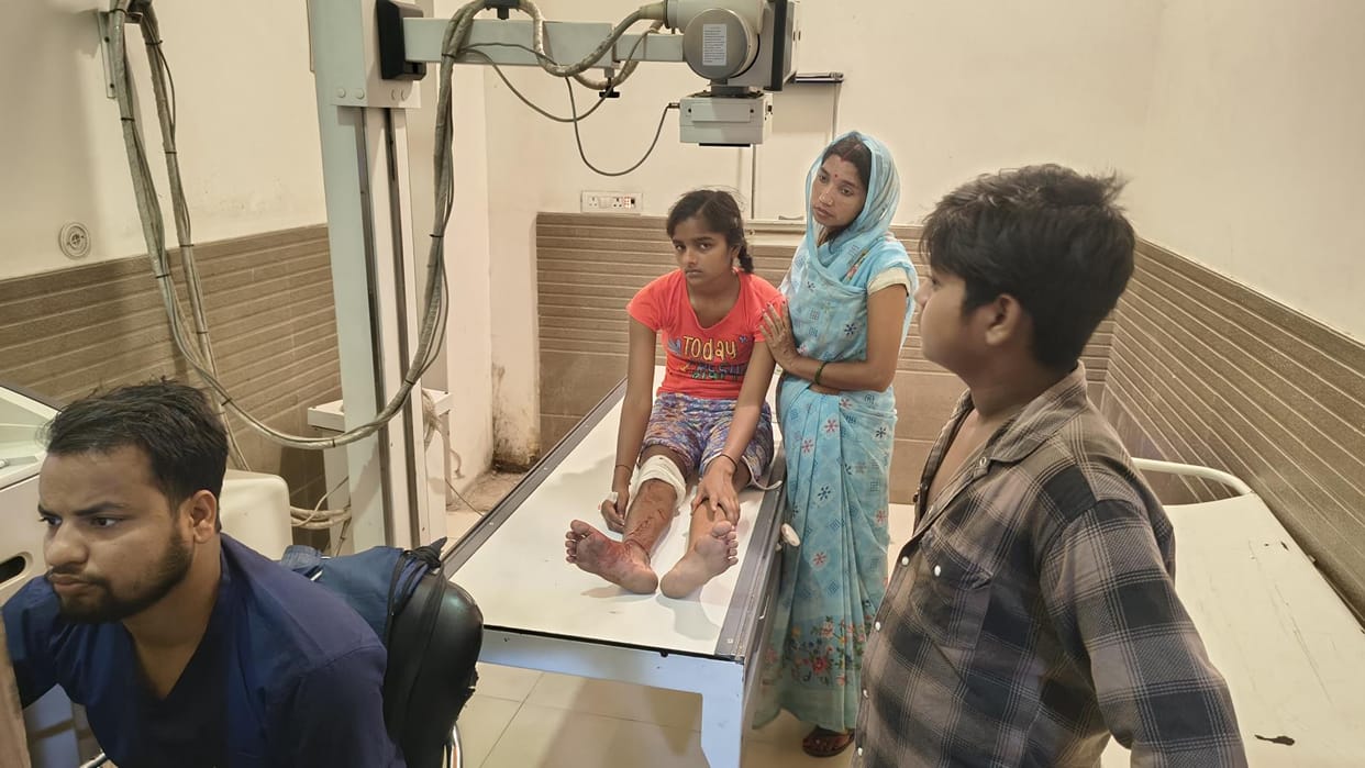 Firing in the name of child theft, four injured