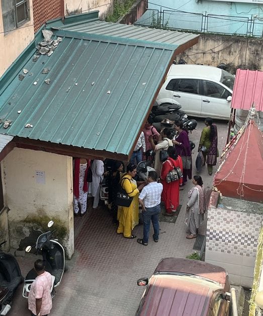 Controversy erupts in the city over a transgender person seeking blessings; two sides clash