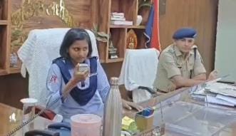 12th class student became SP for a day