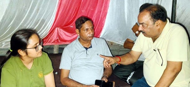 There was a ruckus for two hours... then after talks, the Puwaiyan fair started.