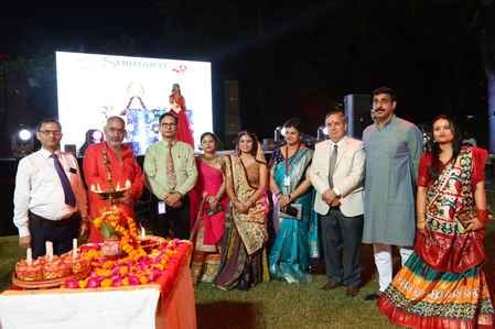 Garba dance in traditional attire created a stir