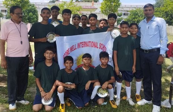 Six players selected for the 69th state level football competition