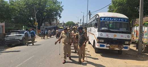 Police administration remained alert on Friday prayers
