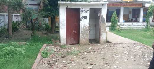 Composite grant sent three months ago... yet toilet doors missing, seats broken