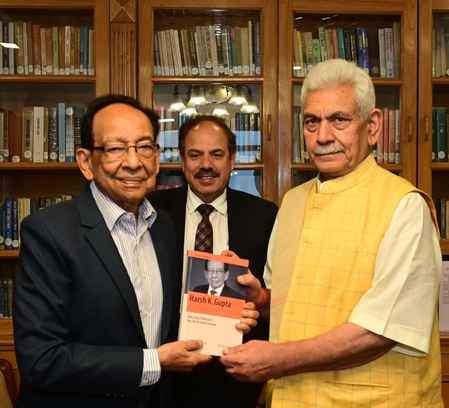 Srinagar, NDMA, Ex Member, Harsh K Gupta, Meet with LG Manoj Sinha