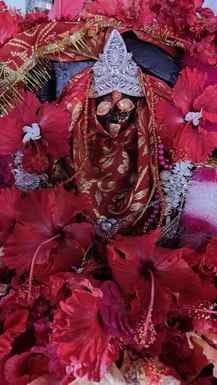 विण्ढमगंज क्षेत्र के काली मंदिर की भव्य प्रतिमा। संवाद