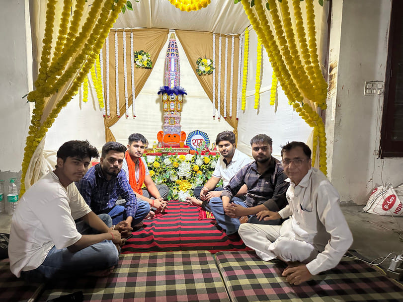 The tradition of dressing up as Hanuman has been going on for 78 years.