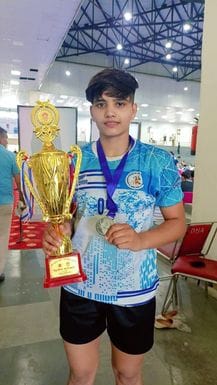 Khatkar's daughter won silver in Kabaddi