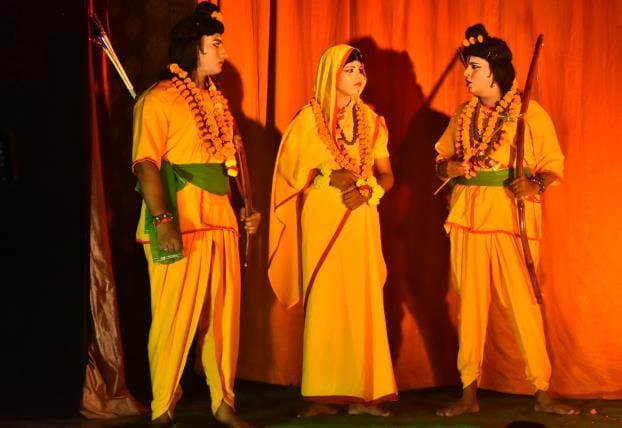Sita crossed the Lakshmana Rekha and was taken away by Ravana.
