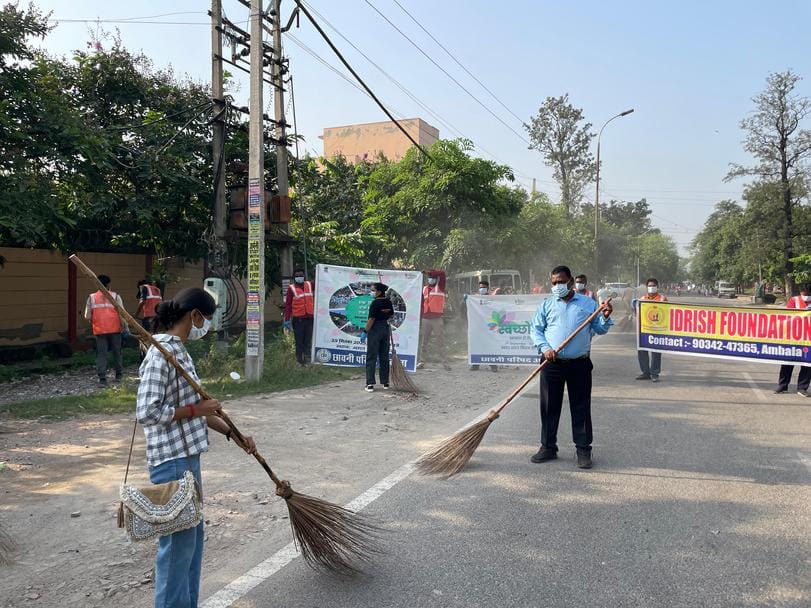 Cleanliness drive launched with joint efforts of the Foundation