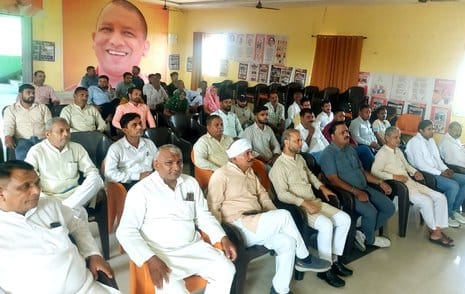 The state vice president waited for 120 minutes, only 40 people arrived at the event.