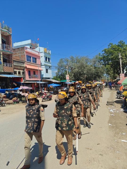 Police remained alert for Friday prayers.