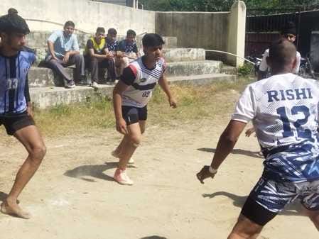 Out of 168 students in the Under-19 sports competitions, 41 were selected for the district level.