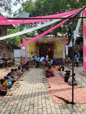 Girls banquet organized in temples and schools