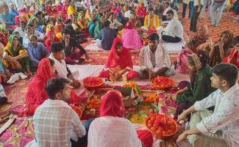 Samuhik Vivah in Hathras on November 2