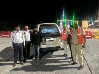 Two arrested with Safari vehicle loaded with illegal firecrackers