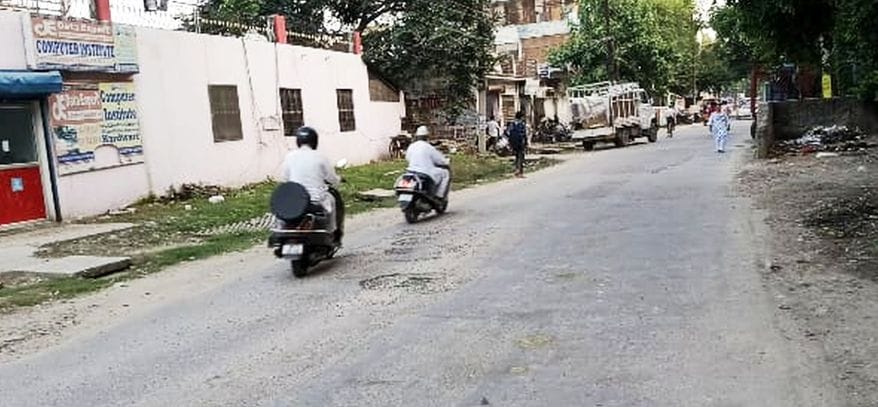 City roads will be improved at a cost of Rs 1.07 crore.