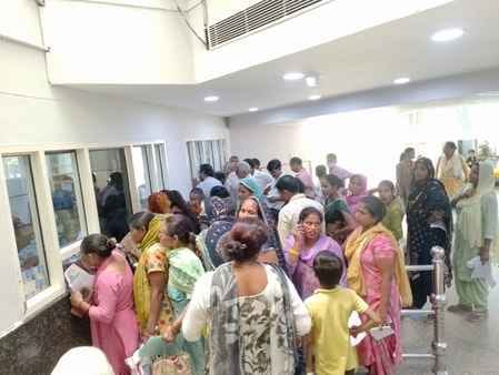 Repair work is increasing the number of patients