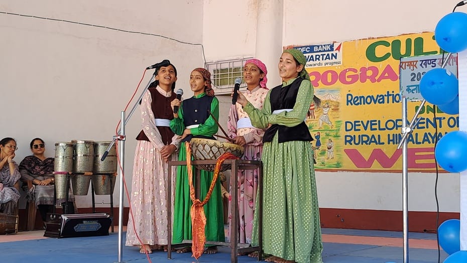 Block level art festival organized in Girls School Rampur