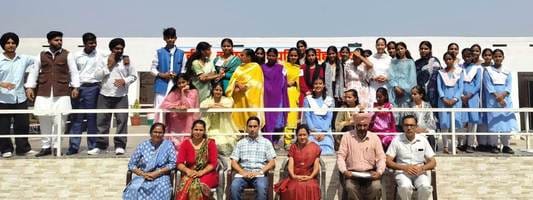 Talent shown in district level youth parliament