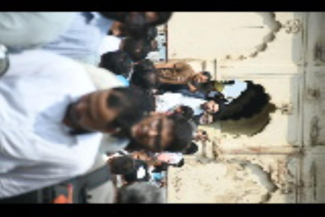 Protest against inclusion of Hussainabad Trust land in road