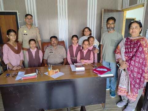 Visit to Phaphunda Police Station under Mission Shakti