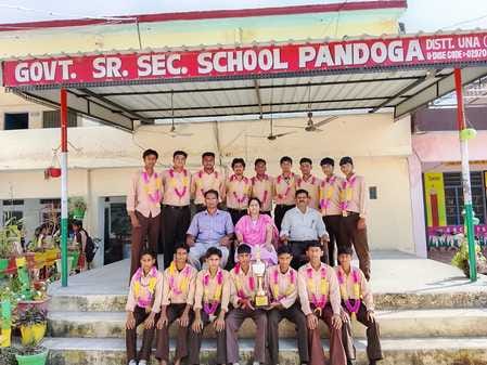 Pandoga and Panjawar schools were joint winners in the district level football competition.