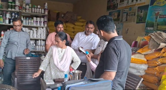 Notices issued to four pesticide sellers, 12 samples taken