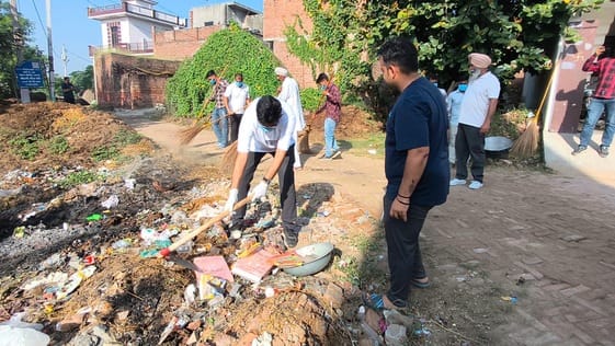 Cleanliness drive launched in Diwana