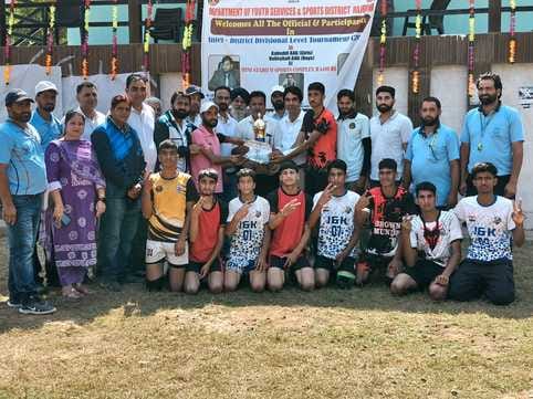 rajauri news, vollyball news