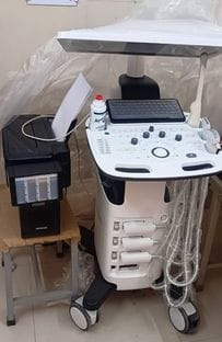The ultrasound machine broke down within a year