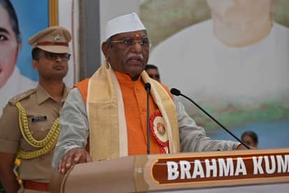 Sirohi News: Governor Haribhau Bagde says We do not spare those who disturb our peace spoke on Sanatan Dharm