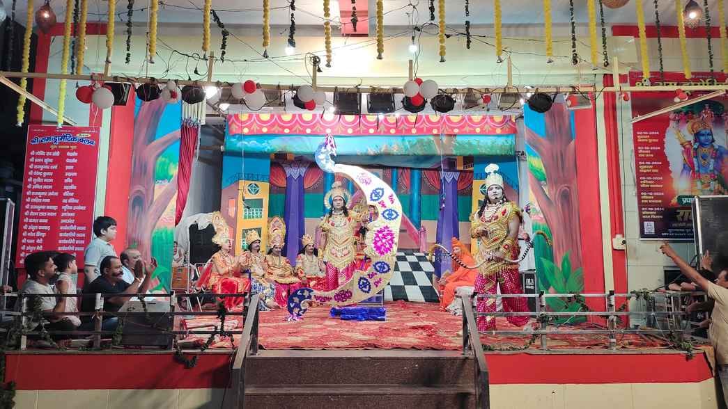 Sita's Swayamvara is staged in Ramlila.