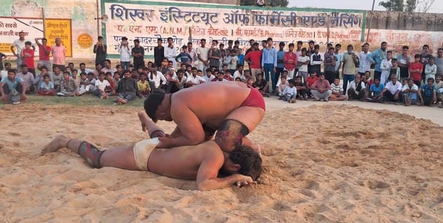 Samir and Taimur dominate wrestling on the first day