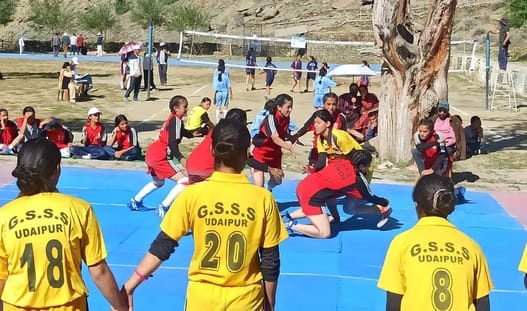 Shakoli School won the march past.